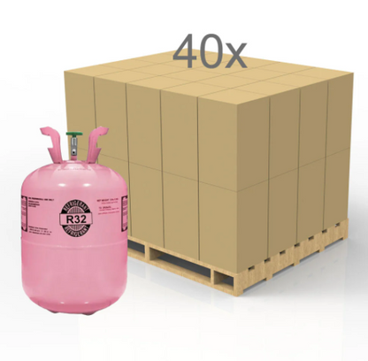 R-32 Virgin Refrigerant – 20 lb Premium Grade Cylinder