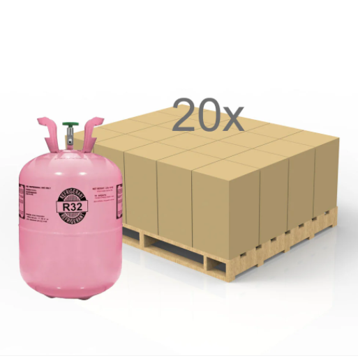 R-32 Virgin Refrigerant – 20 lb Premium Grade Cylinder