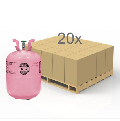 R-32 Virgin Refrigerant – 20 lb Premium Grade Cylinder