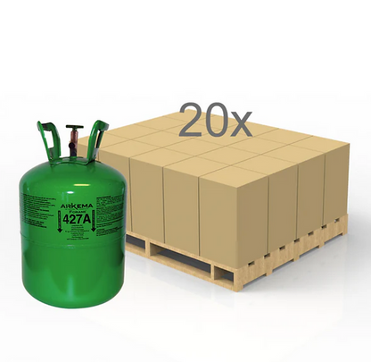 R-427A Virgin Refrigerant – 25 lb Premium Grade Cylinder