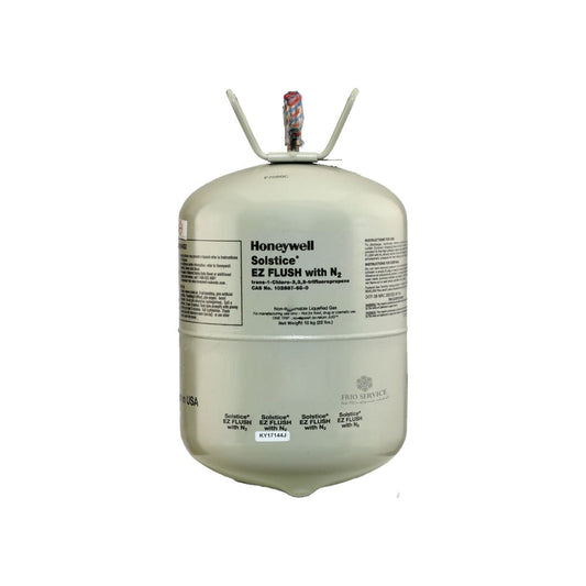 Honeywell Solstice EZ Flush 22 lb Refrigerant Line Solvent – HVAC Flush Cleaner