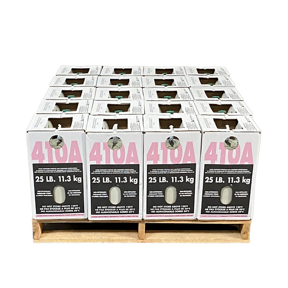 R-410A Virgin Refrigerant – 25 lb Premium Grade Cylinder