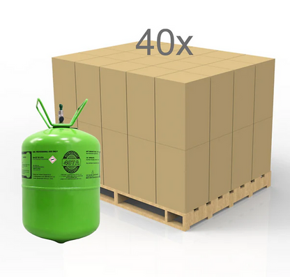 R-407A Virgin Refrigerant – 25 lb Premium Grade Cylinder