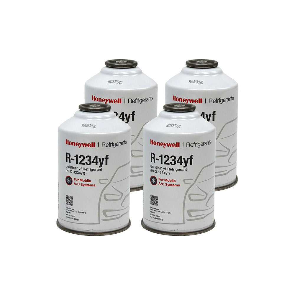 R-1234yf Premium Refrigerant – 4 x 8 oz Cans (32 oz Total)