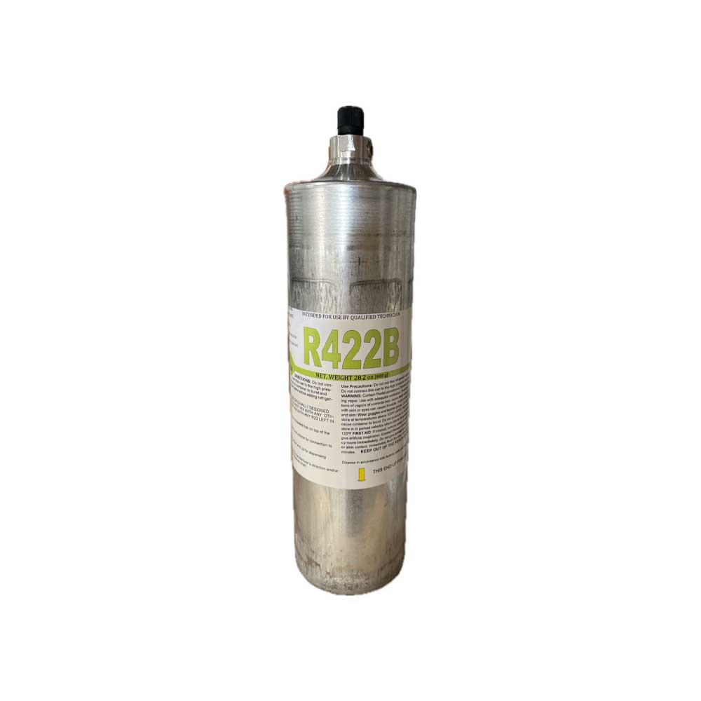 R-422B Refrigerant Kit – 28.2 oz, Leak-Stop & UV Dye Included