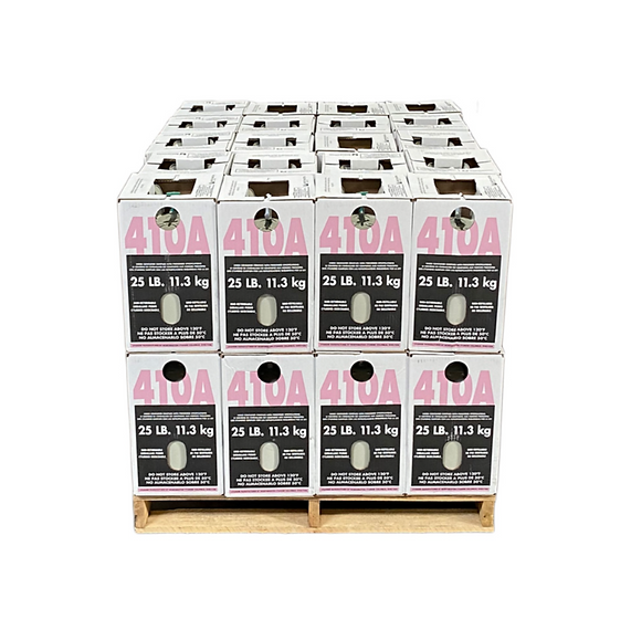 R-410A Virgin Refrigerant – 25 lb Premium Grade Cylinder
